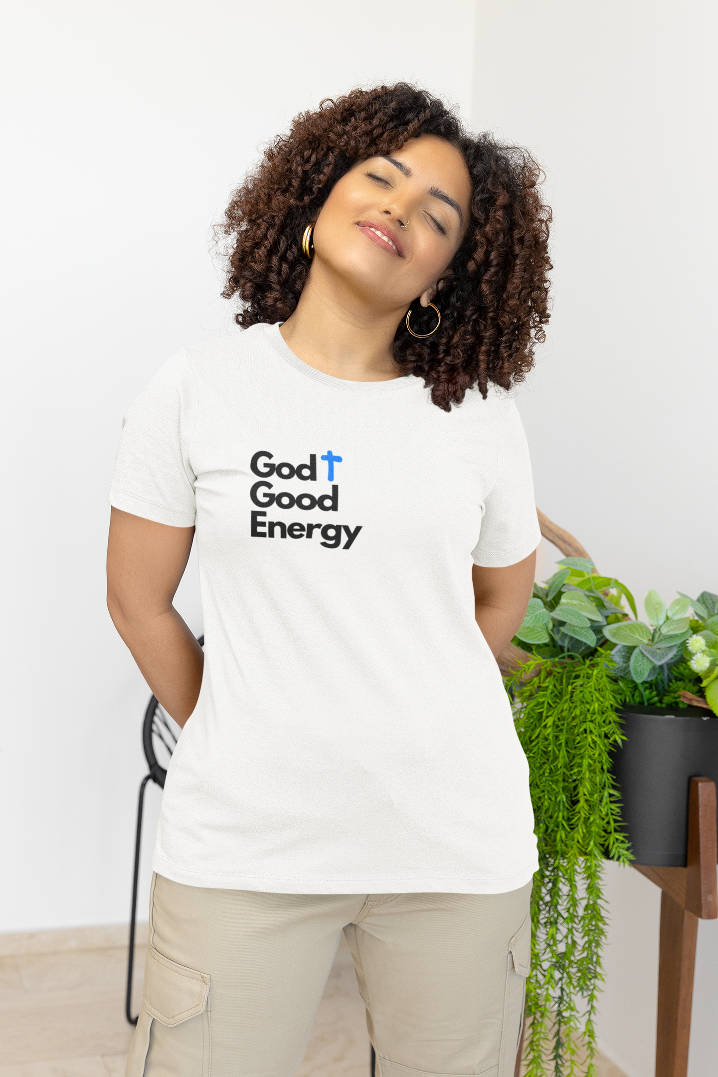 God + Good Energy Shortsleeve T Shirt